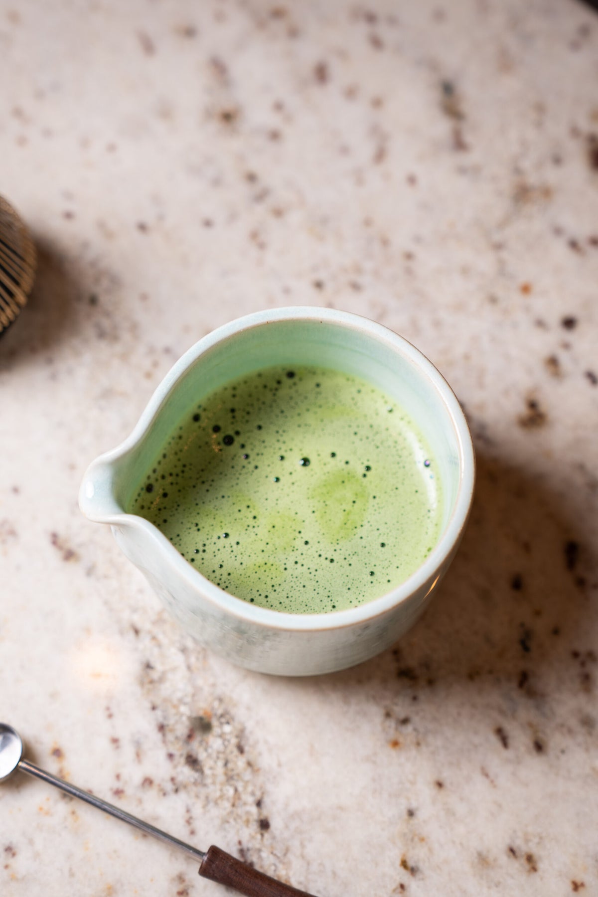 Haru matcha bowl with spout