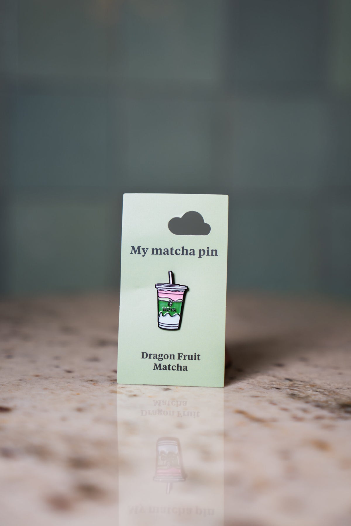 Pin Matcha - kolekcja napojów