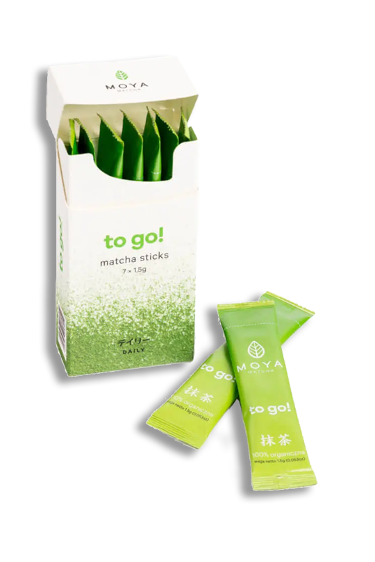 Moya Matcha Codzienna To Go! organiczna japońska herbata