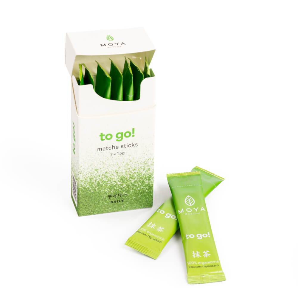 Moya Matcha Codzienna To Go! organiczna japońska herbata