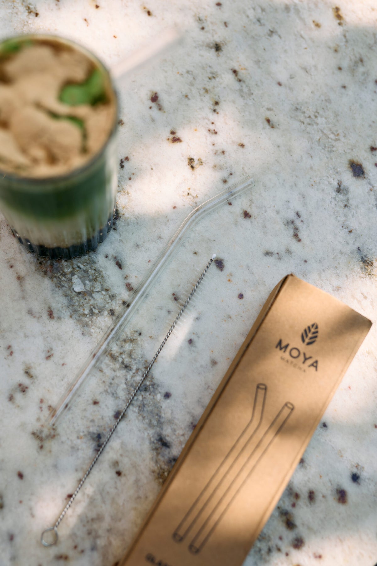 Glass Straws for Matcha