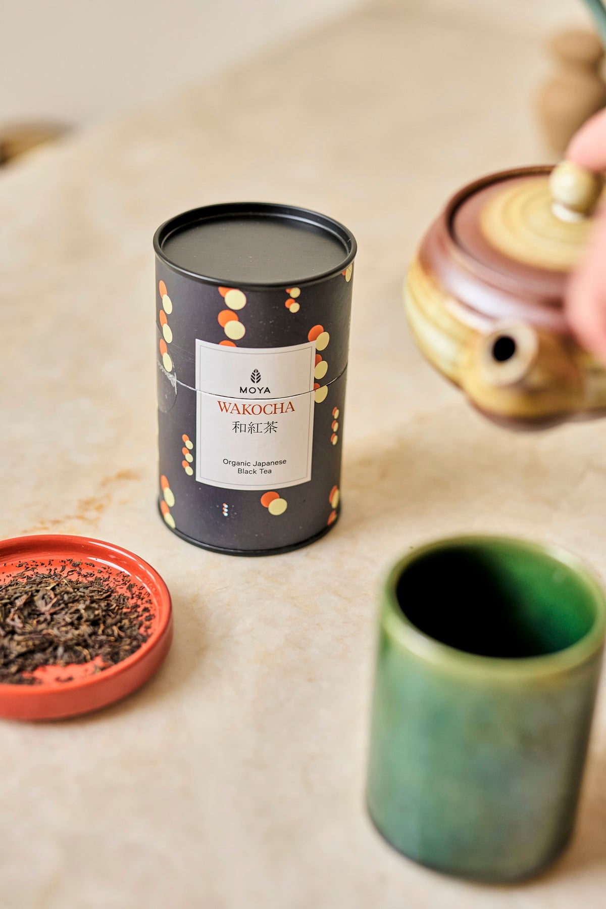 Wakocha & Bancha Moya leaf tea set