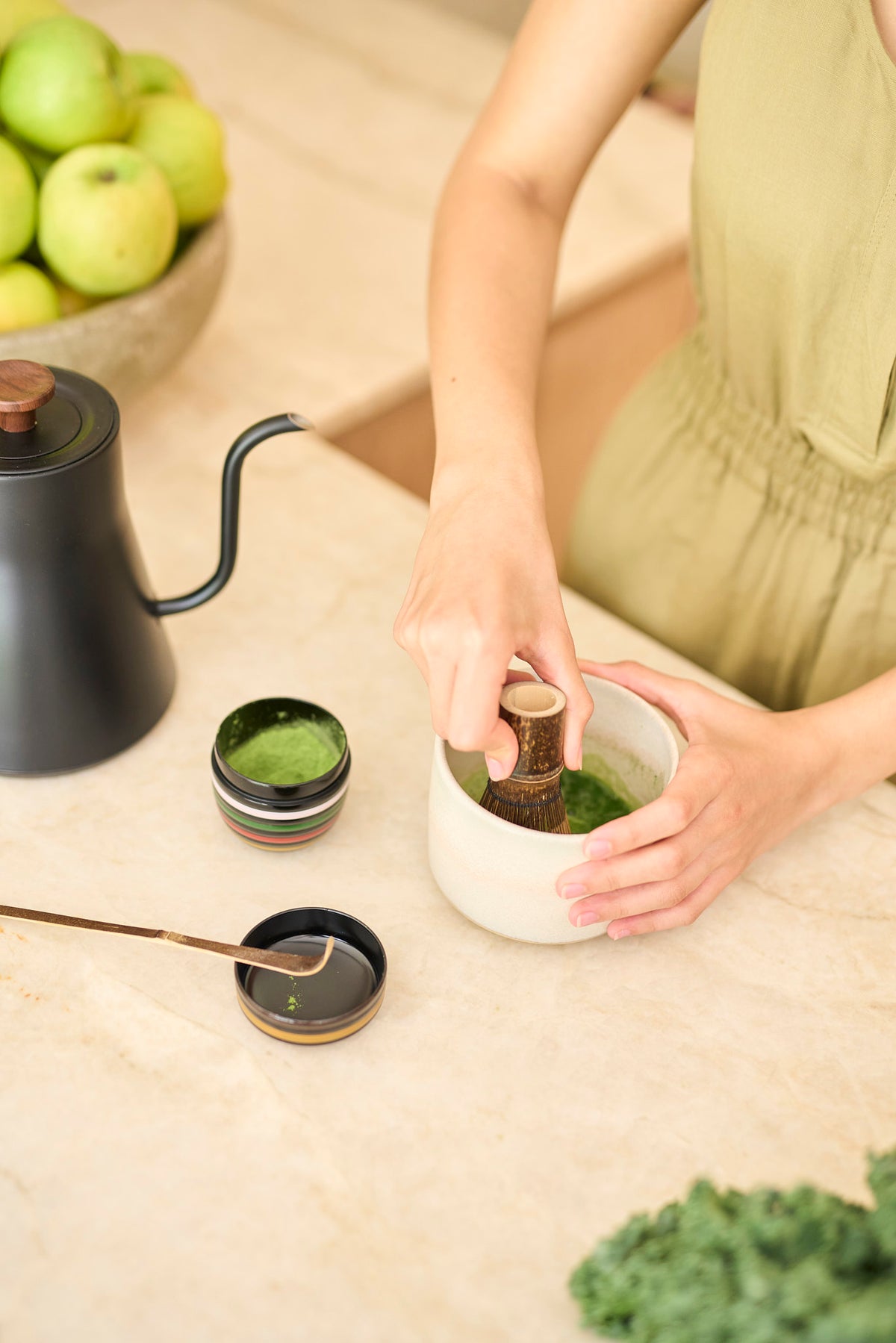 Natsume matcha tin can