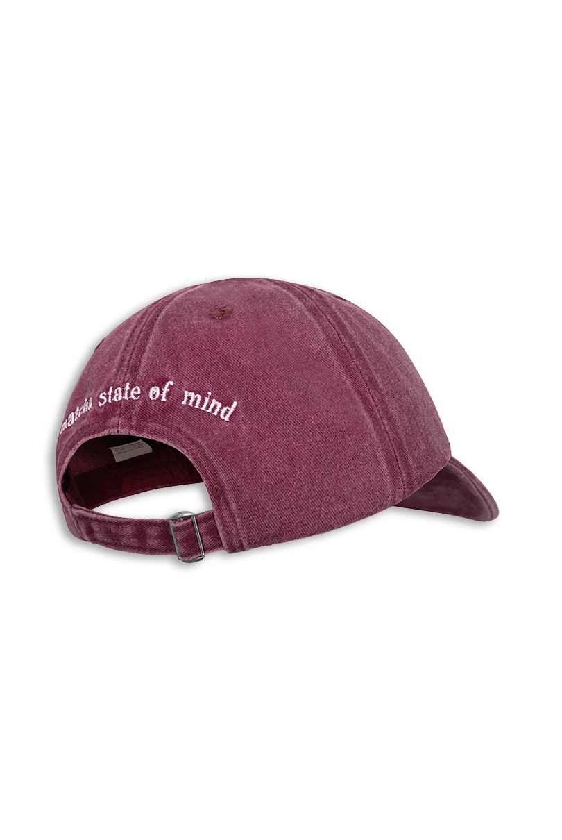 "Matcha Mindset" Vintage Red Cap