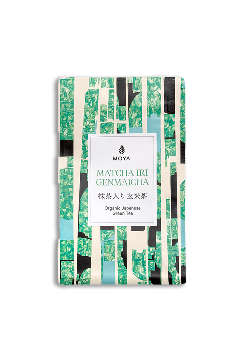 Moya Matcha Iri Genmaicha Organic Japanese Green Tea